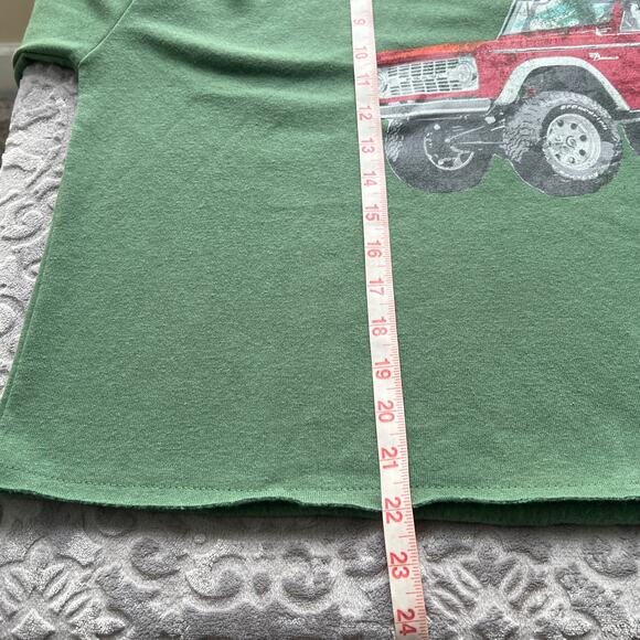 Ford Bronco Christmas Truck Green Sweatshirt XL - Picture 9 of 9